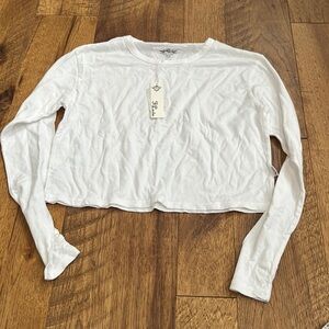 NWT T2 Love Girl’s White Meant 2 Be Long Sleeve Size 8